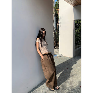 lace wide pants