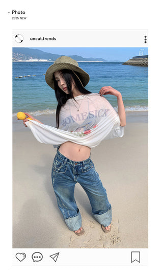 white wide pants