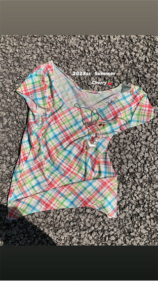 U-collar bandage top