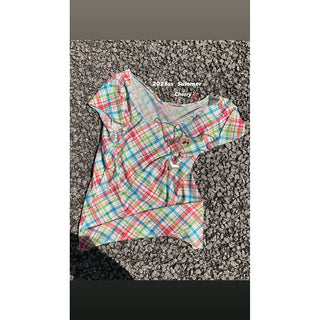 U-collar bandage top