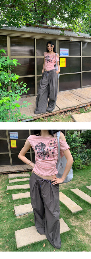 drawstring tactical pants