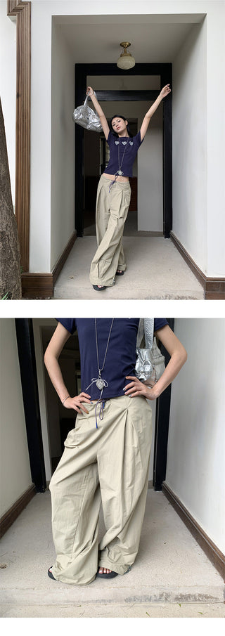drawstring tactical pants