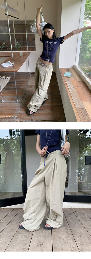 drawstring tactical pants