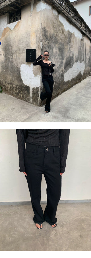 stretch bootcut pants