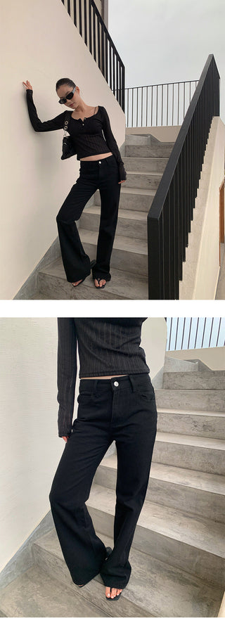 stretch bootcut pants