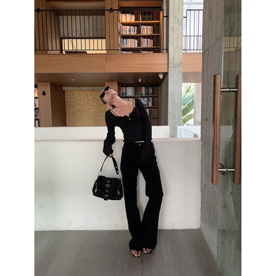stretch bootcut pants