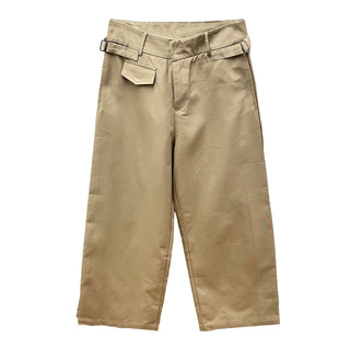 wide-leg suit pants