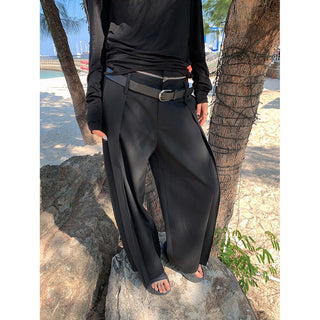 zipper wide pants 01