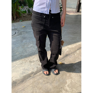 pocket bootcut jeans