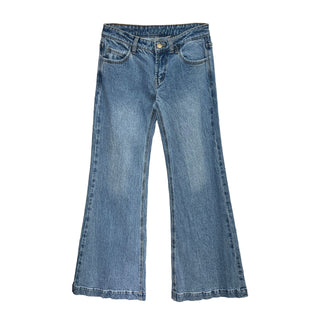 low bootcut jeans