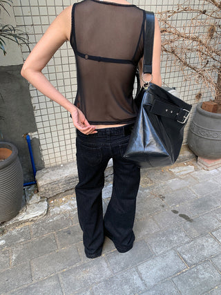 low bootcut jeans