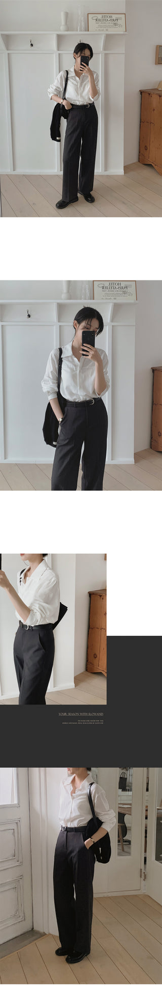 (basic/long) Straight slacks - 4 sizes