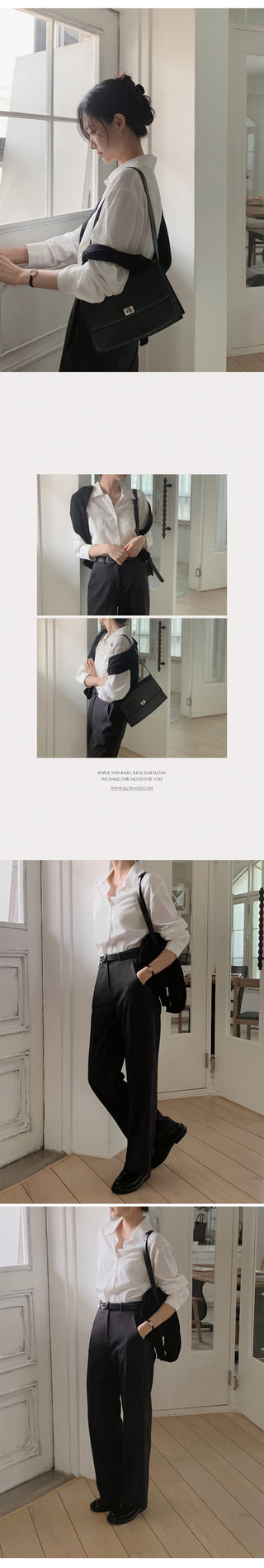 (basic/long) Straight slacks - 4 sizes