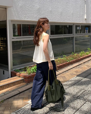 Banding Straight Pants
