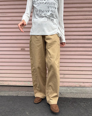 Barrel Cotton Pants