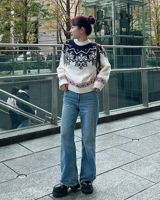 Snow Nordic Knit