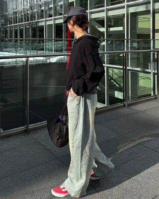 Oversized Color Hooded Parka