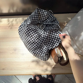 Checkered eco bag