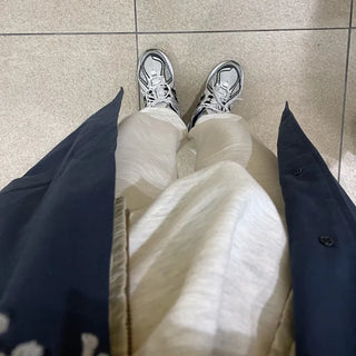Unisex casual balmacaan coat