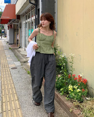 Nylon Banded Sweatpants
