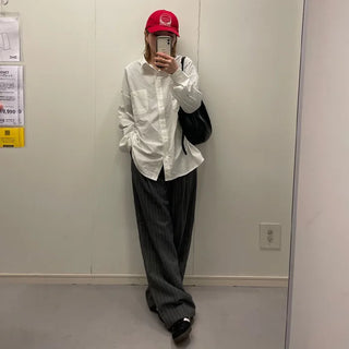 2-Pocket Oversized Shirt
