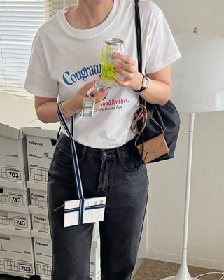 [8th Re-release] (ORIGINAL) Medium Drawstring Shoulder Bag (black)