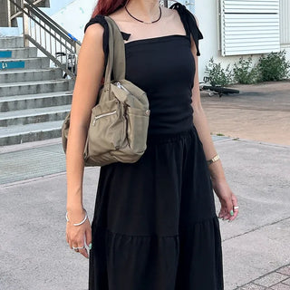 2-Pocket Big Shoulder Bag