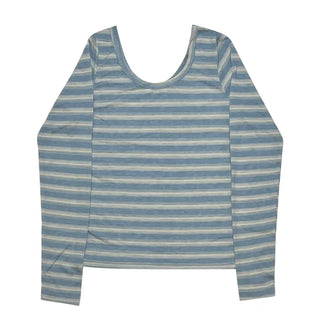 (3 colors) Striped T-shirt