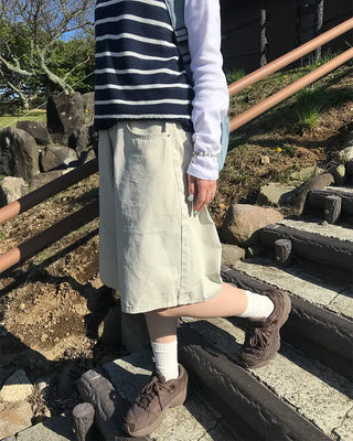 Bermuda cotton pants