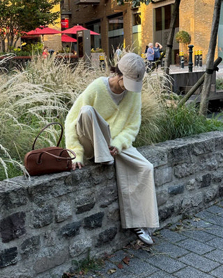 Shaggy cardigan