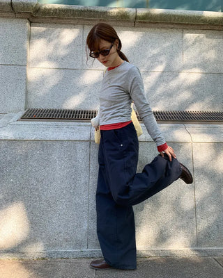 Tencel layered T-shirt
