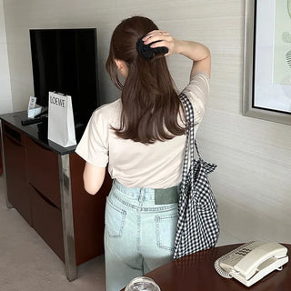 Basic round neck T-shirt