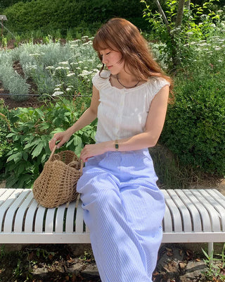 Striped Easy Pants