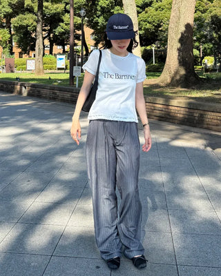 Unisex Double Pintuck Stripe Pants