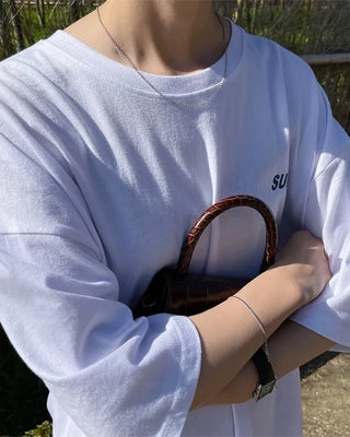 simple basic necklace
