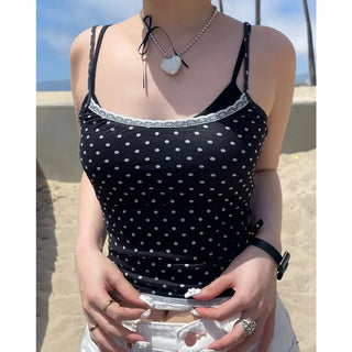 Big Heart Ribbon Necklace