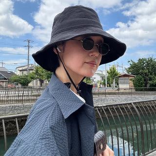 String Cotton Bucket Hat