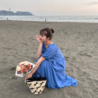 Tiered long dress