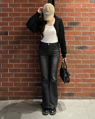 Square Top Handle Tote Bag