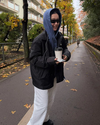 Simple Color Padded Jacket