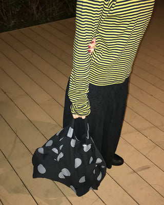 Polka Dot Big Shoulder Bag