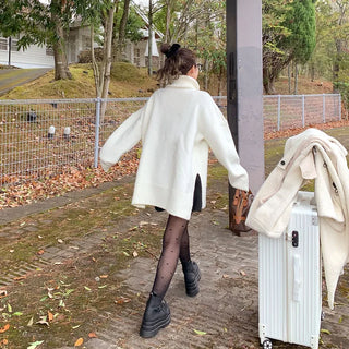 Turtleneck long knit
