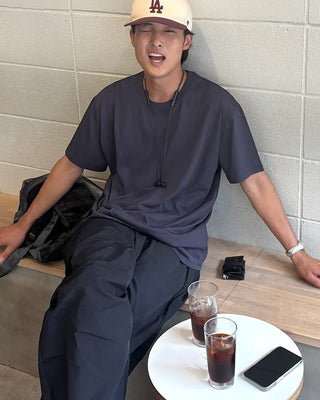 Basic short-sleeved T-shirt