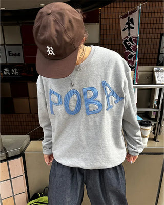 (Unisex) POBA Washing Sweatshirt