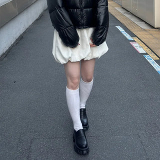 Balloon mini skirt