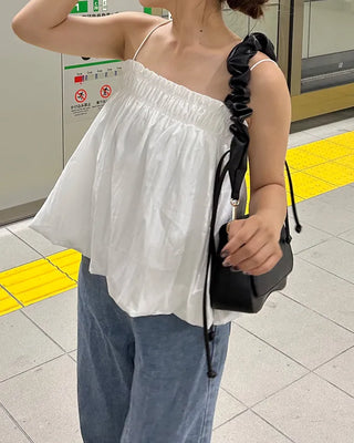 Smoke balloon blouse