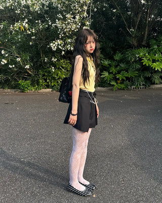 Color Button Sleeveless