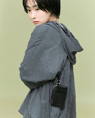 [2nd Re-release] (ORIGINAL) Strap Leather Card Wallet (black)