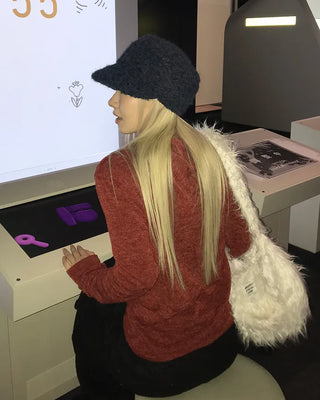Mohair Casquette