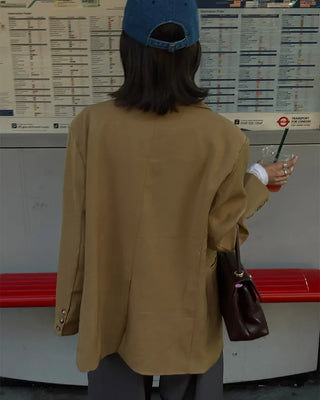 Oversized tailored jacket